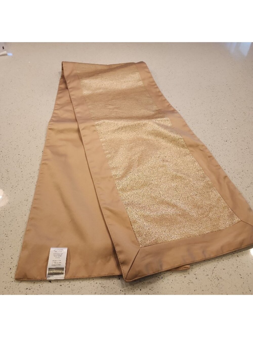Croscill Home Table Runner Gold 13x70"